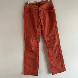 Prana Straight Leg Pants S Orange